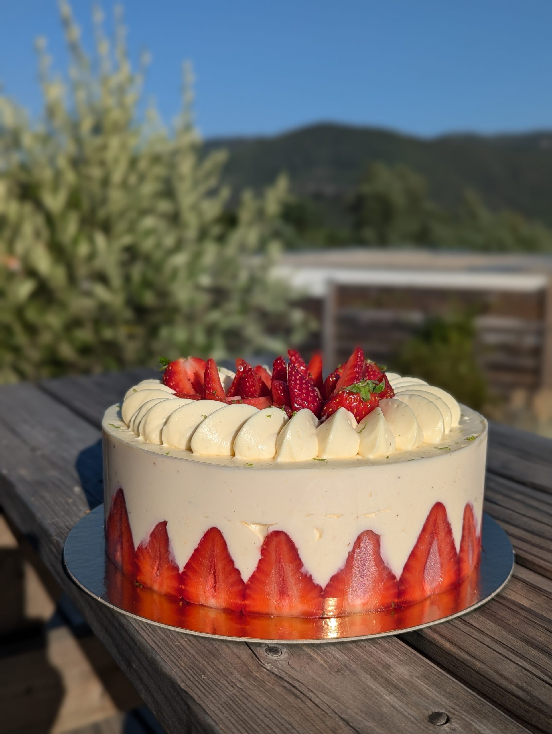 Fraisier<br />
Papilles Pâtisserie