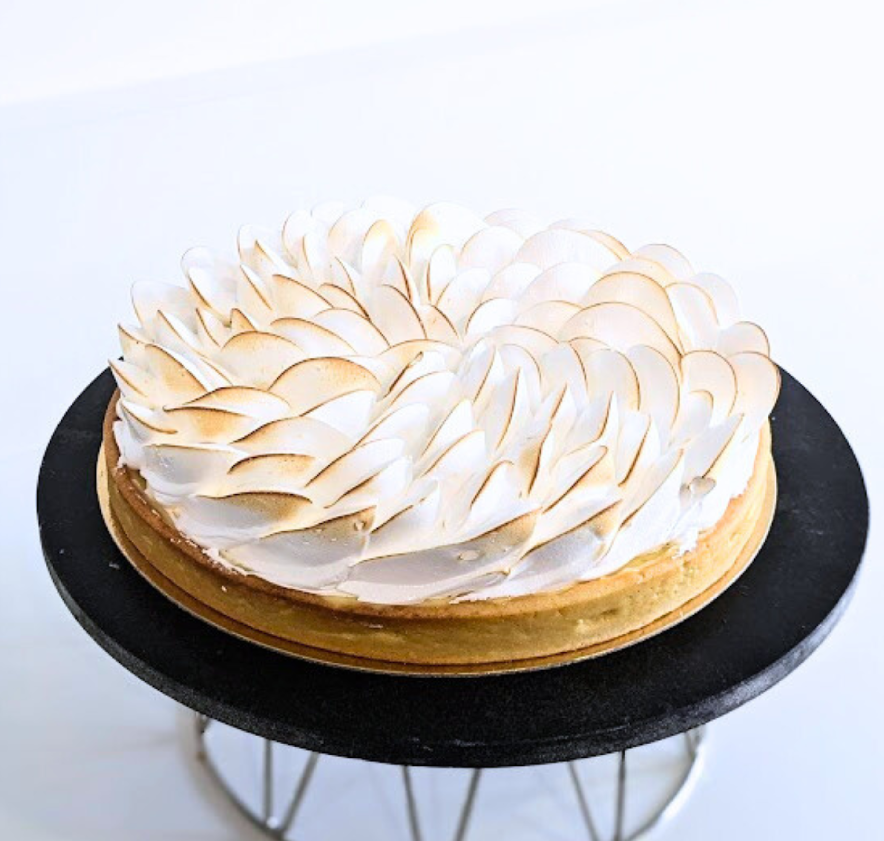 Tarte au citron meringuée Papilles Pâtisserie
