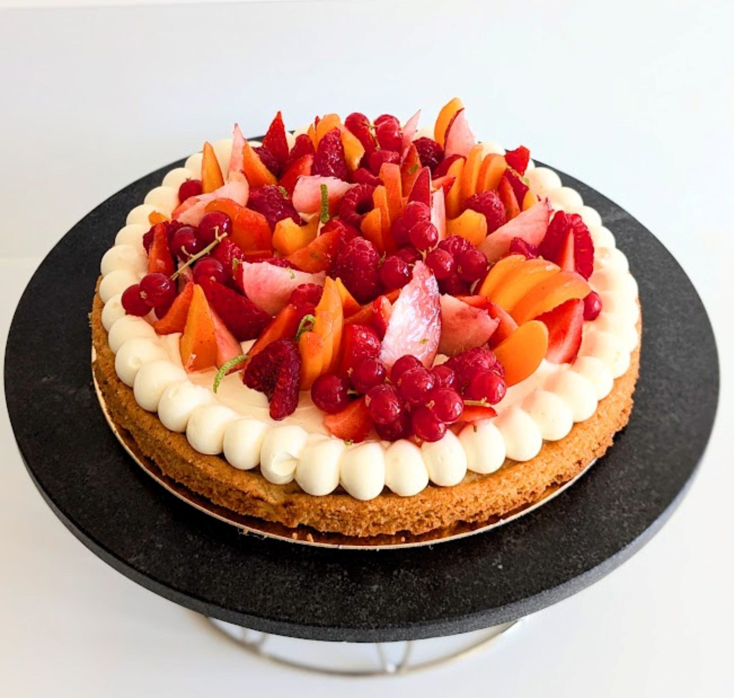 Tarte tutti frutti Papilles Patisserie