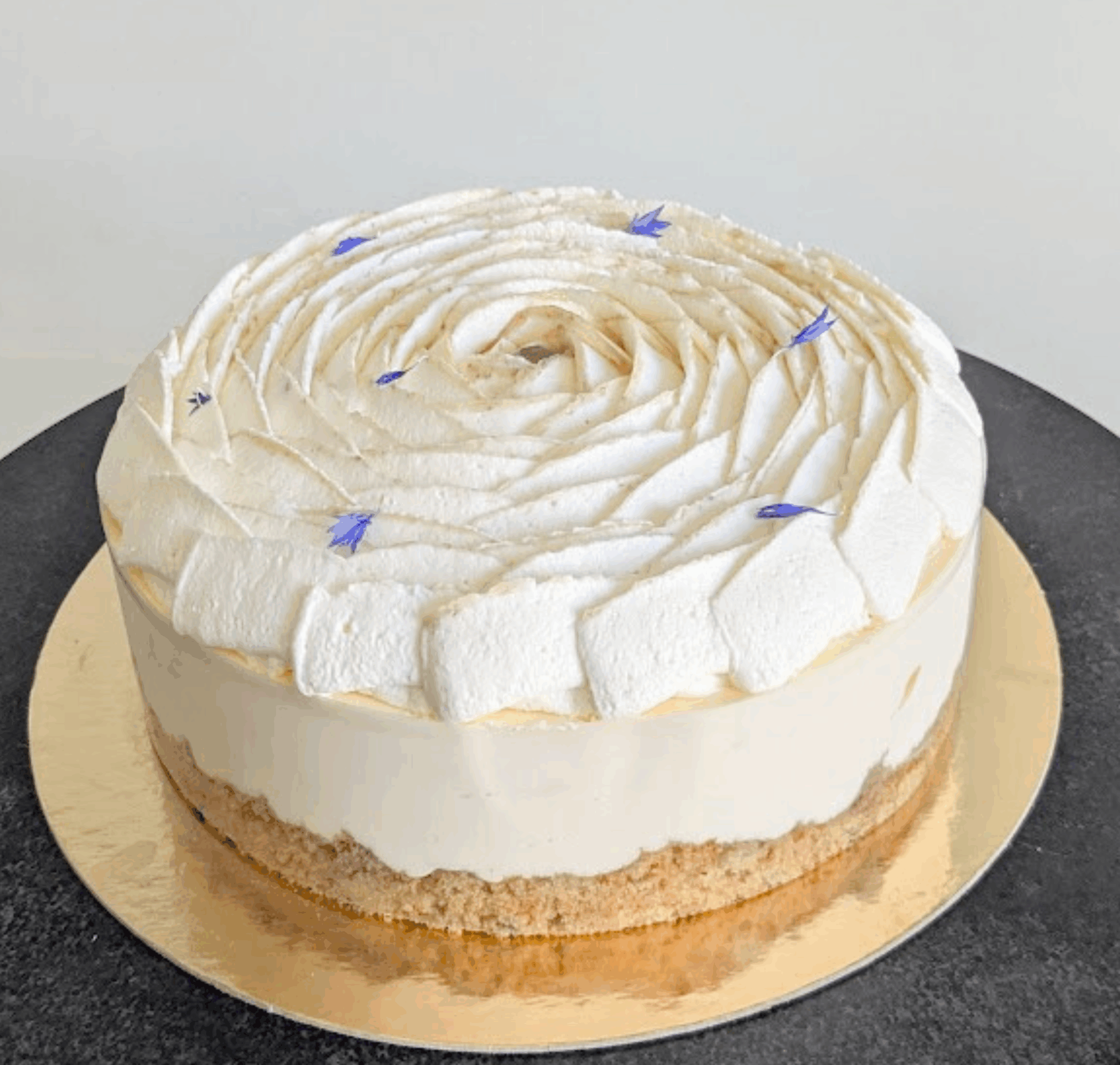 Cheesecake châtaigne Papilles Pâtisserie
