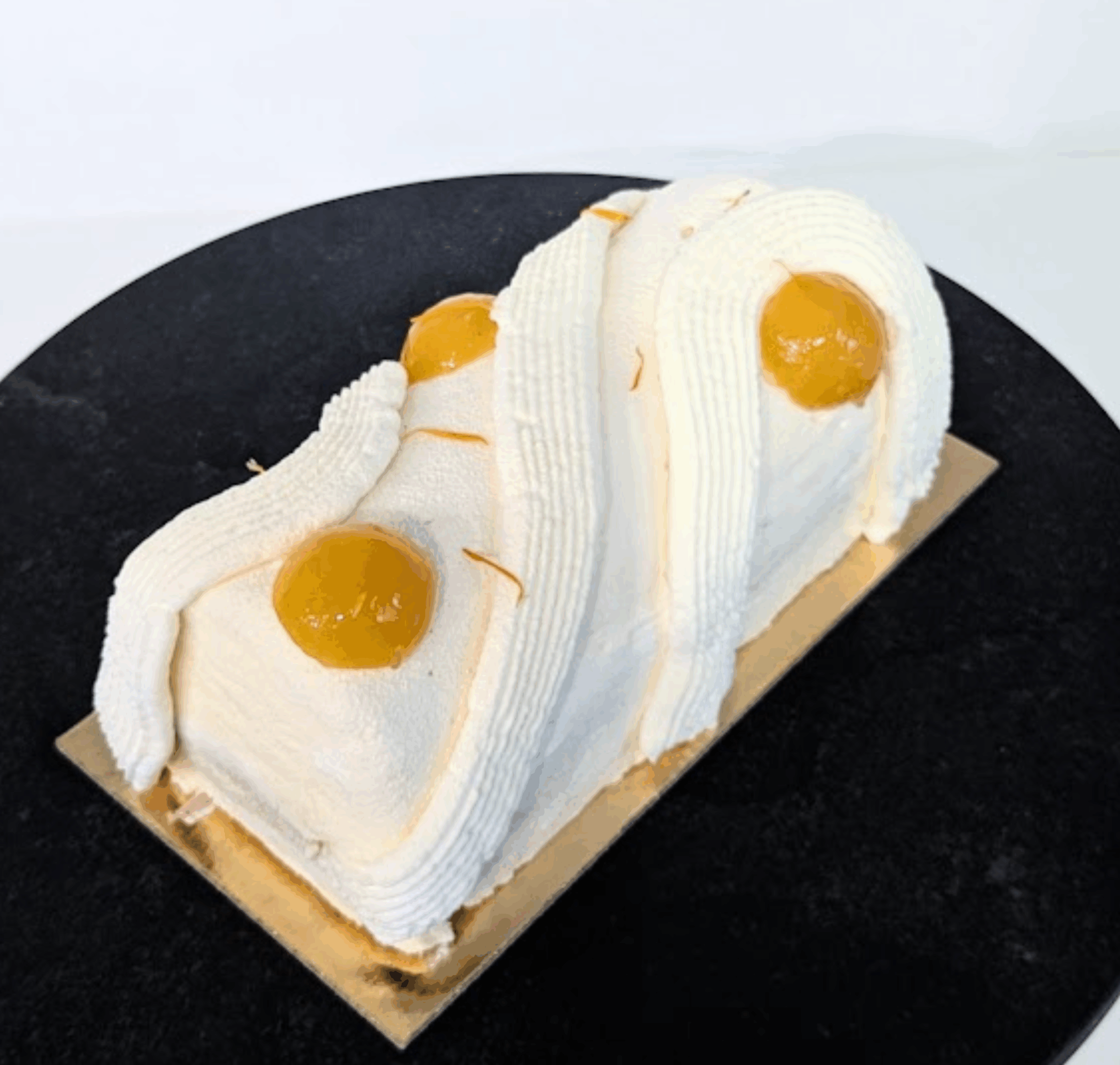 Buches pain d'épices et clémentines