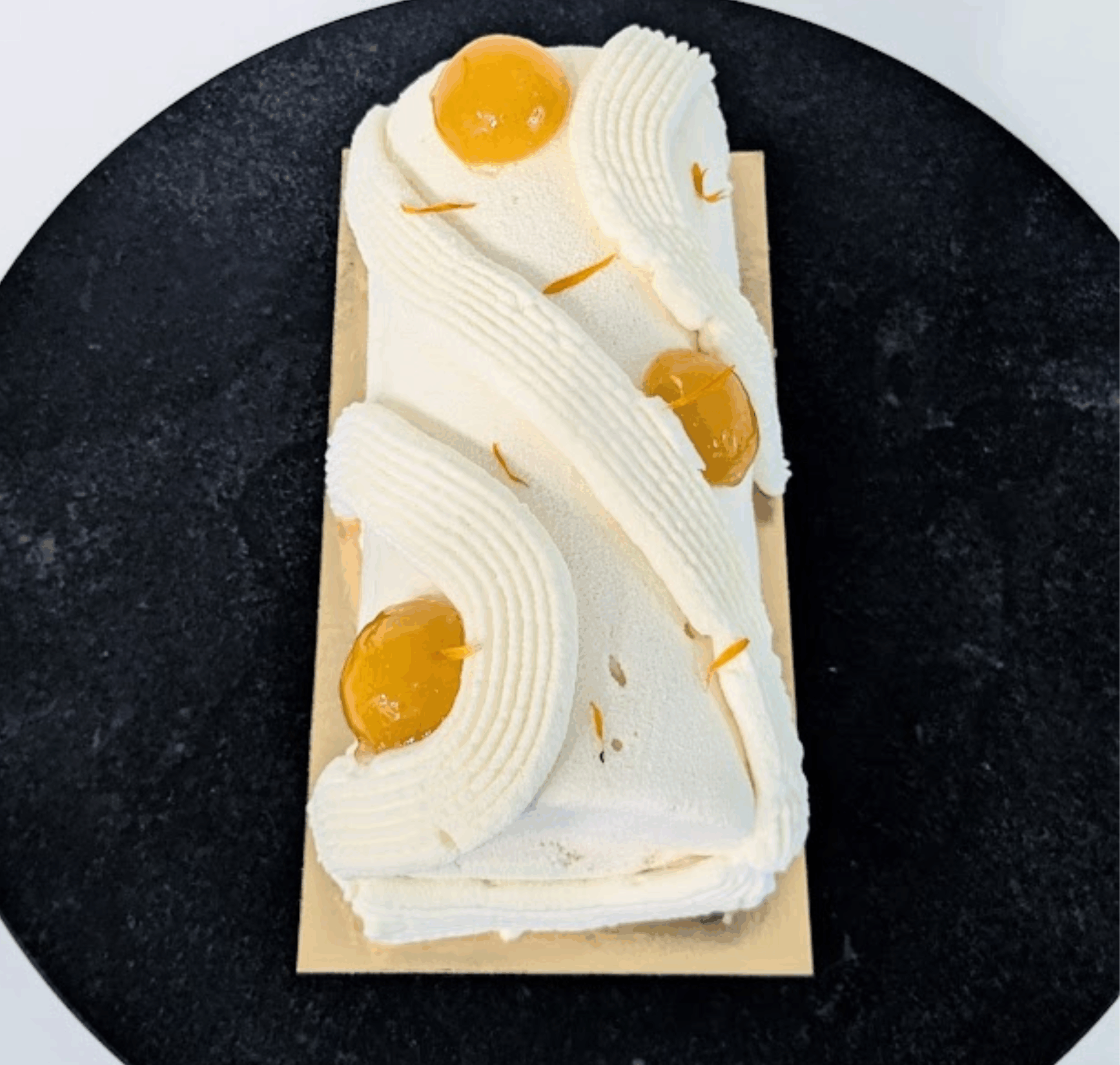 Buches pain d'épices et clémentines