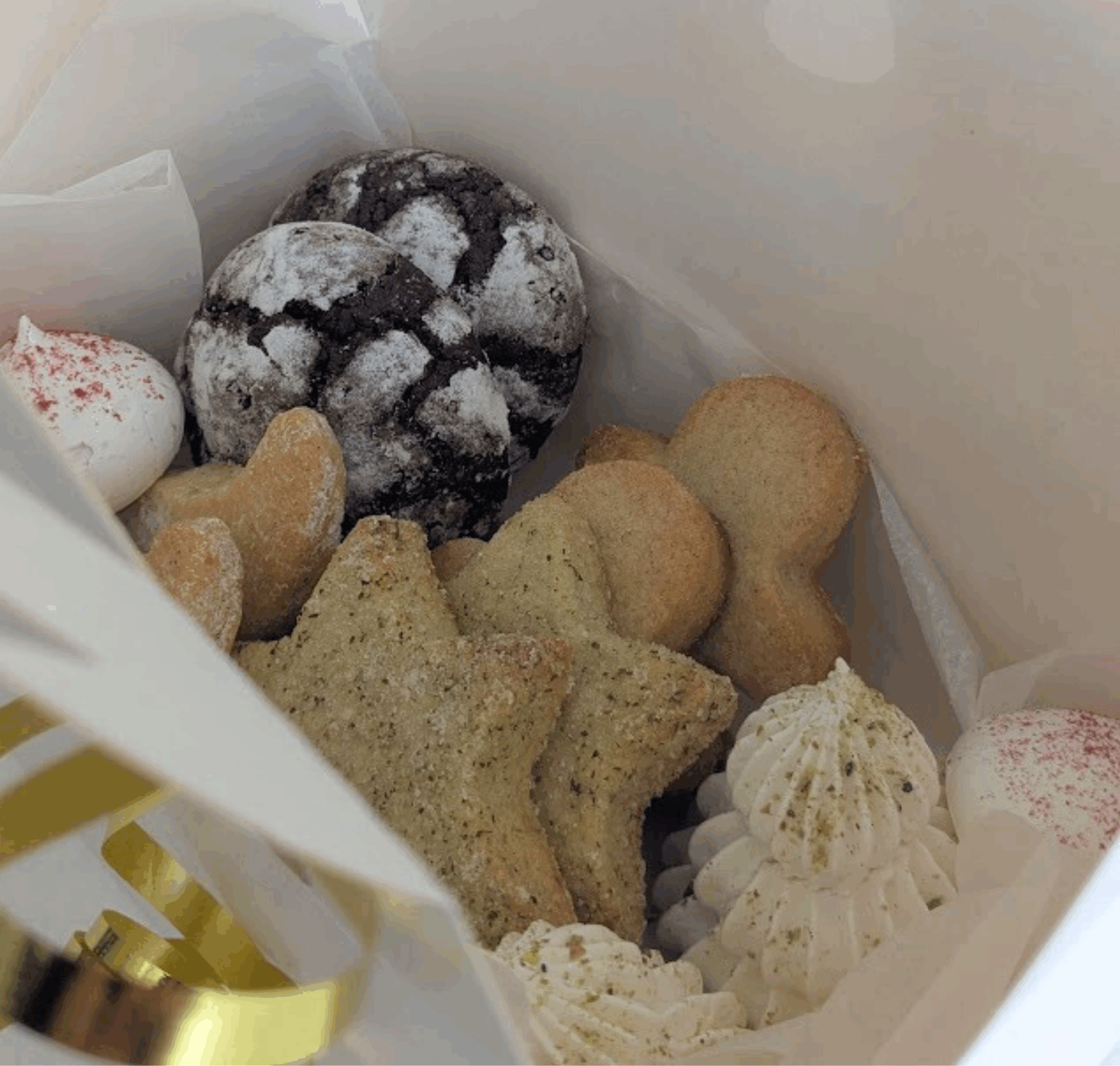 Boite biscuit noël 2<br />
Papilles Patisserie 