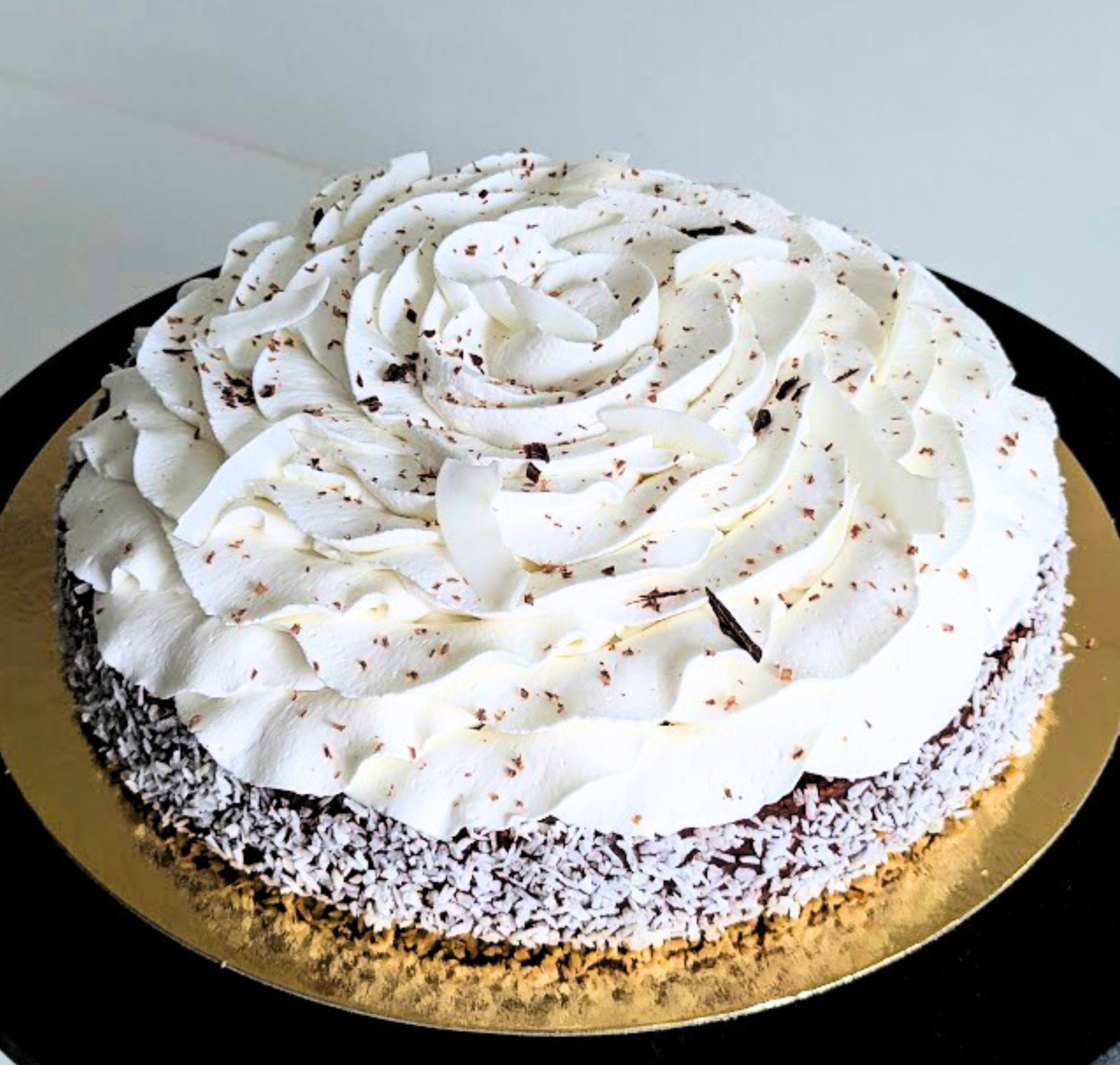 Tarte choco coco<br />
Papilles Patisserie