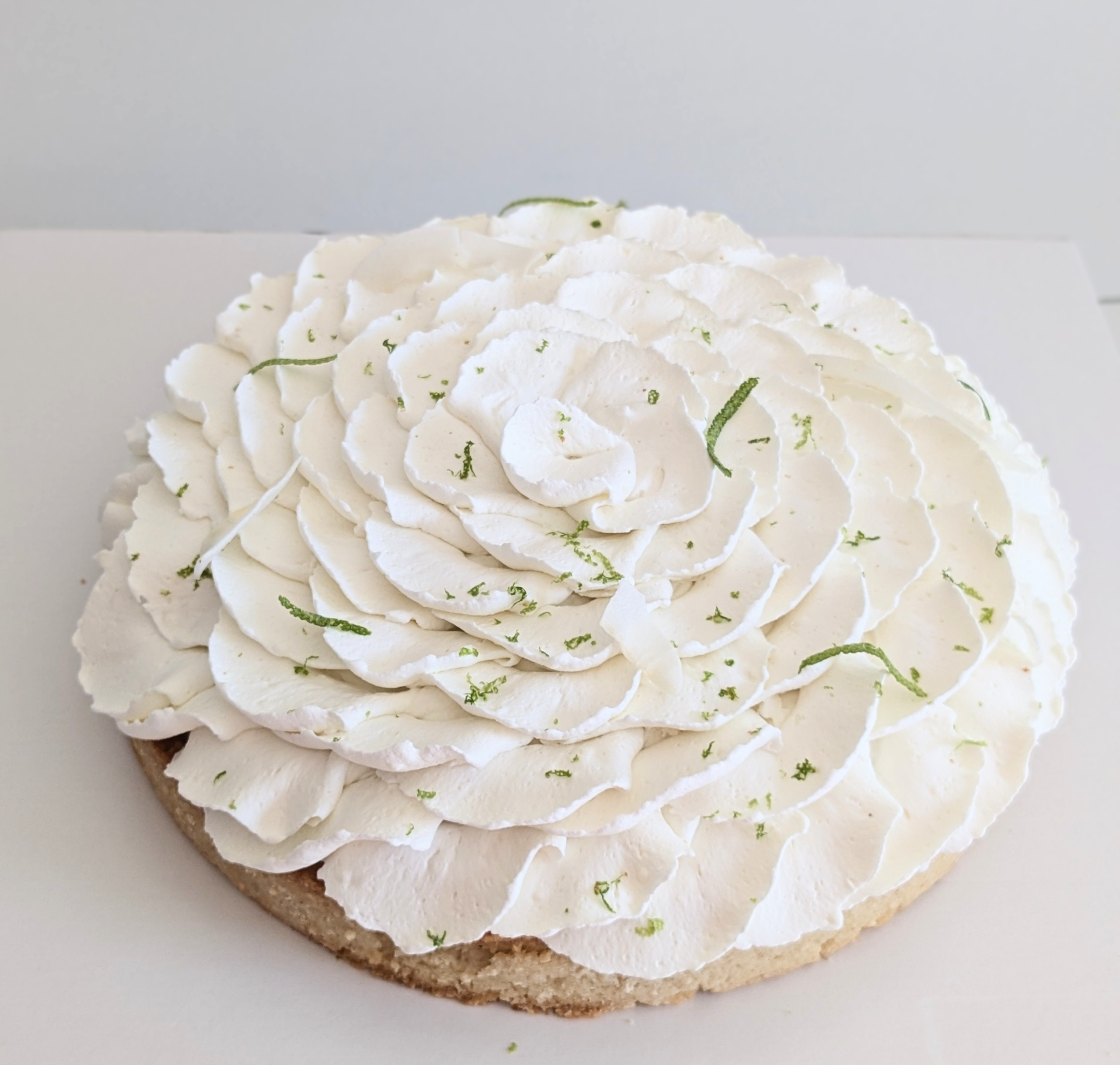 Tarte coco citron vert<br />
Papilles Pâtisserie